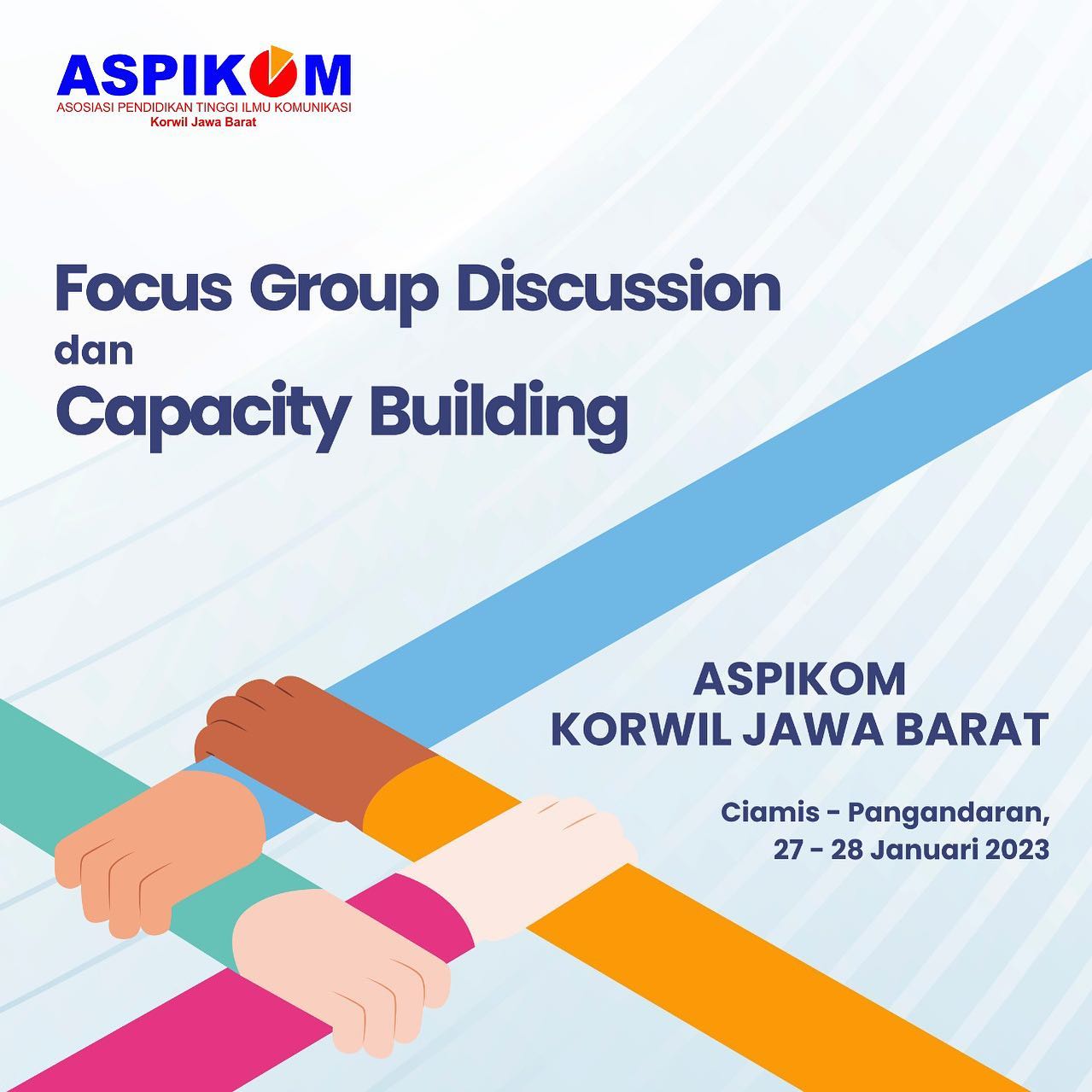 Focus Group Discussion (FGD) dan Capacity Building Aspikom Korwil Jabar